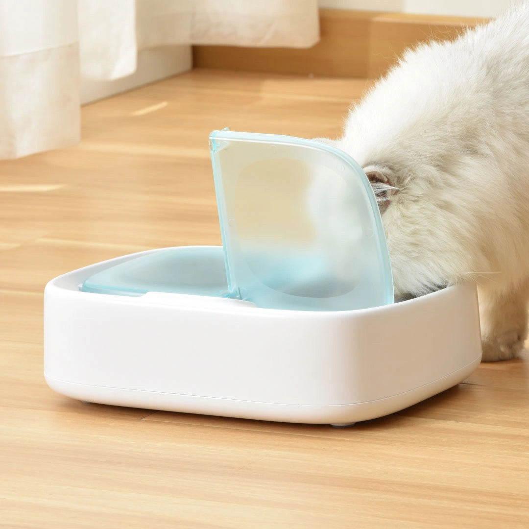 Two-Meal Automatic Pet Feeder - Simple Timed Feeding for Cats & Dogs