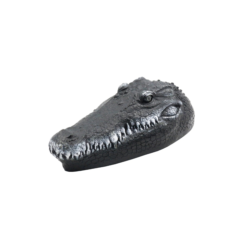 V005 Water Playable Simulation Crocodile Boat with Long-Lasting Battery, Kids' RC Toy Boat for Prank & Trick
