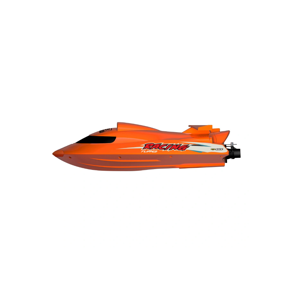 RC Speedboat V009, Turbofan Powered Amphibious Toy Boat for Kids & Adults, Water Drift Toy for Boys
