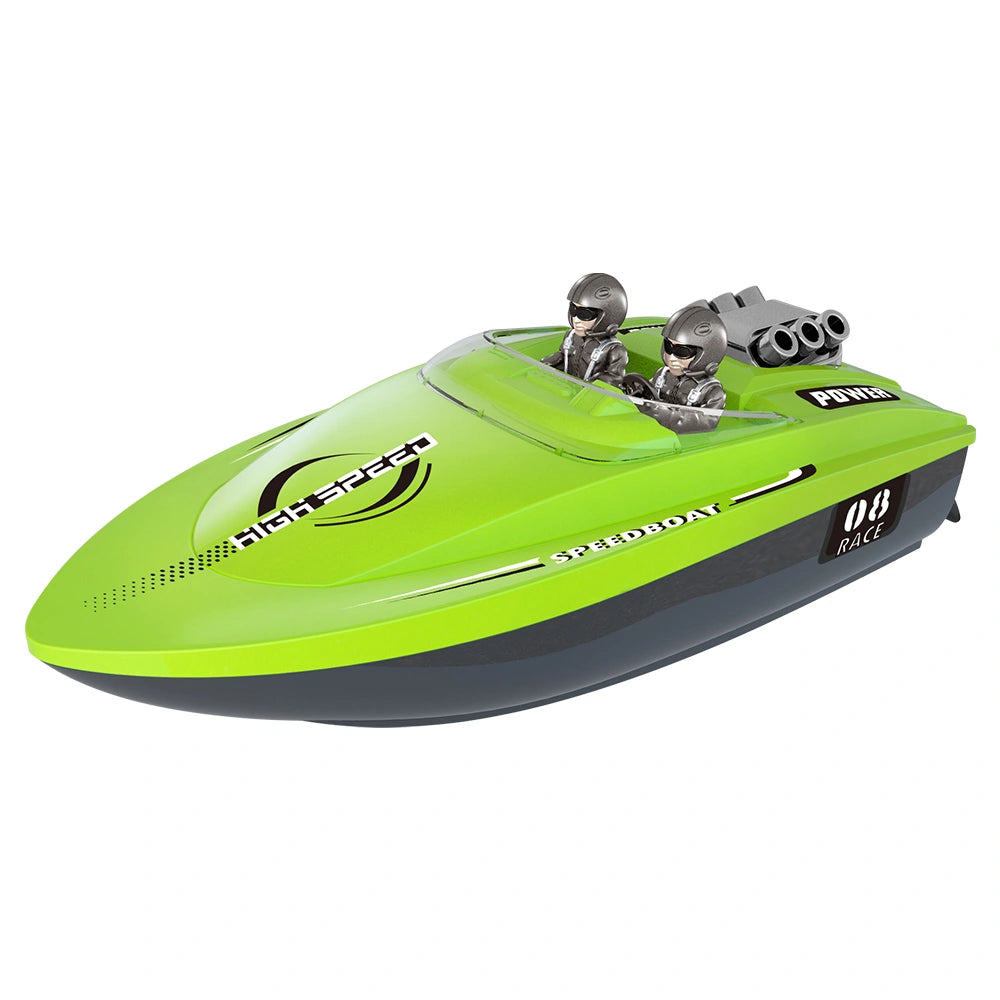 V222 Premium Cross-Border Hit 2-Player RC Speedboat, High-Tech Racing Remote Control Boat for Kids