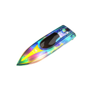 V555 2.4G Remote Control Light Boat, Waterproof with Ultra-Long Endurance, Water-Off Induction, Children's Water Model Toy Boat