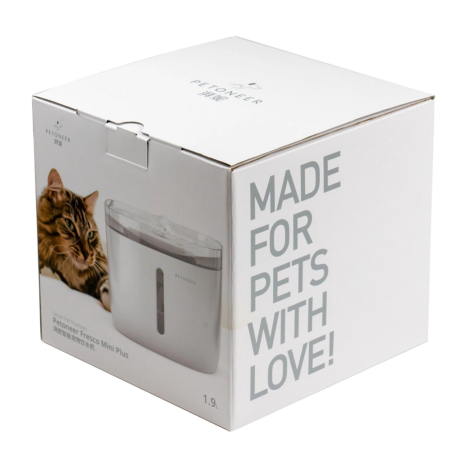 Fresco Mini Plus - Compact Smart Pet Water Fountain with Enhanced Filtration