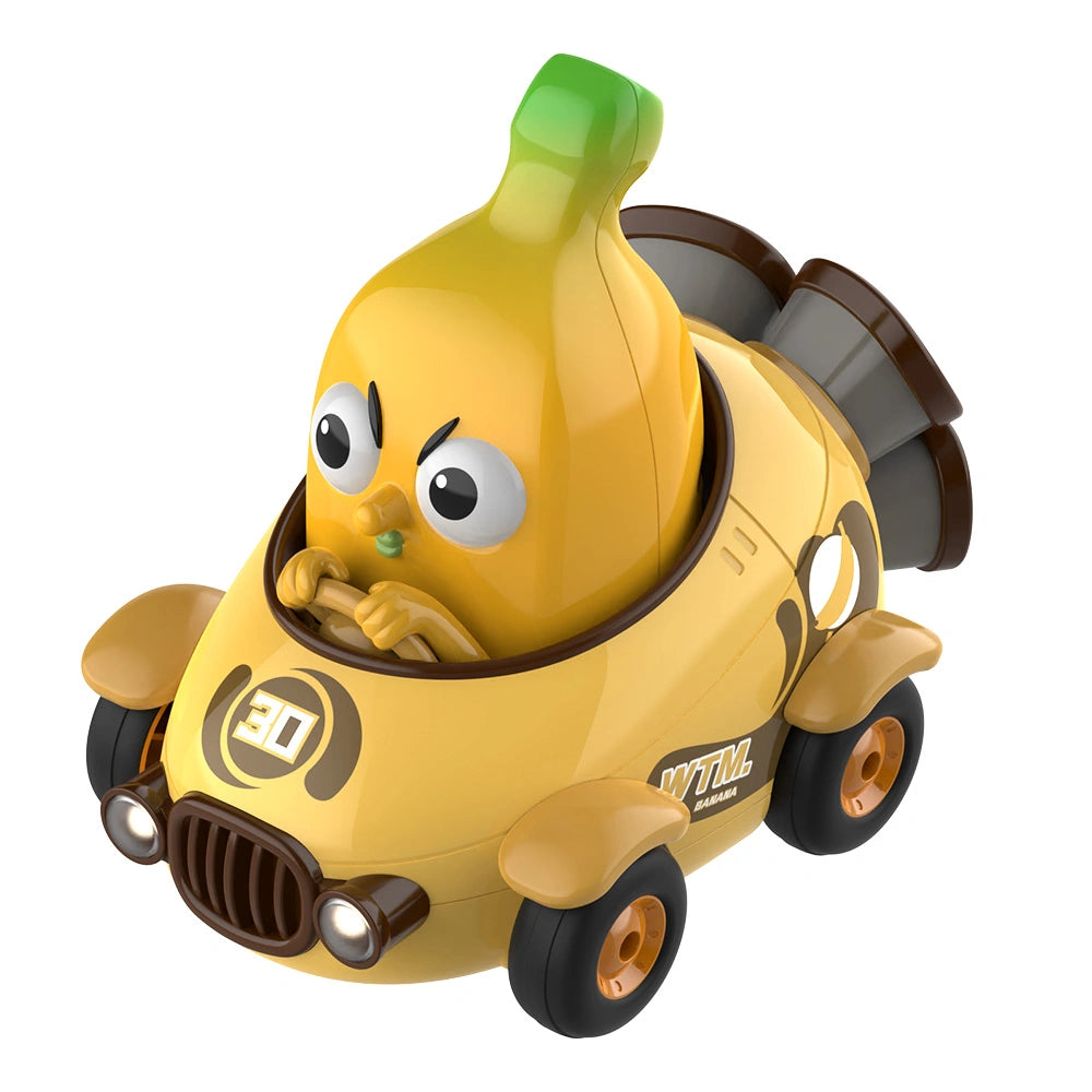 Y01 Banana Racer RC Car - Kids Educational Toy 360° Stunt Car with LED Lights