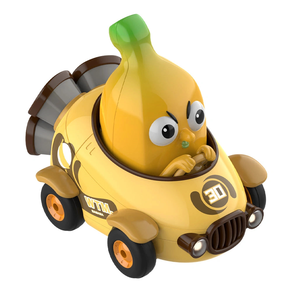 Y01 Banana Racer RC Car - Kids Educational Toy 360° Stunt Car with LED Lights