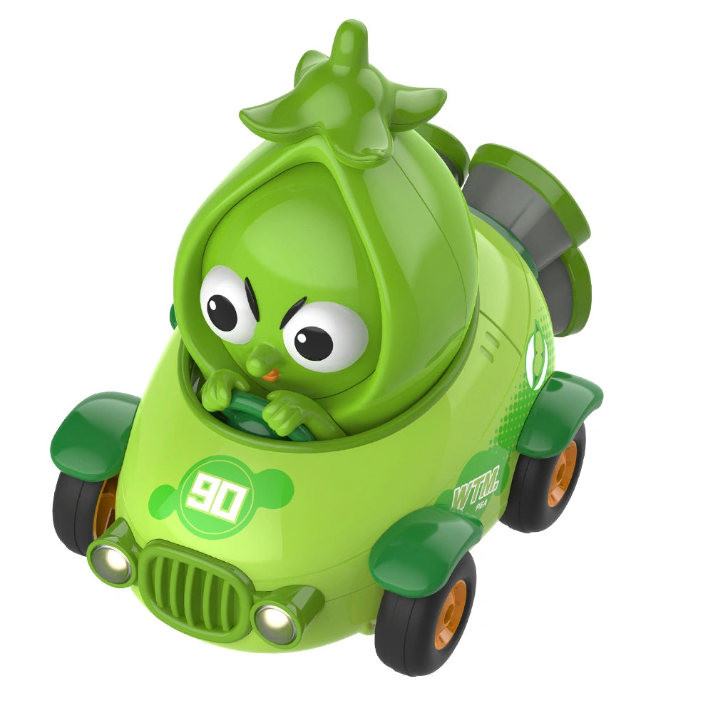 Y07 Kids' Electric RC Racing Car, Pea-shaped Sprint Cute Toy Car for Boys and Girls