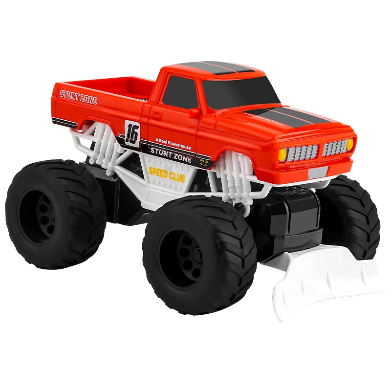 Y08 Off-Road Pickup Truck with Cool Lights, Shock & Fall Resistant Climbing Car Model for Boys