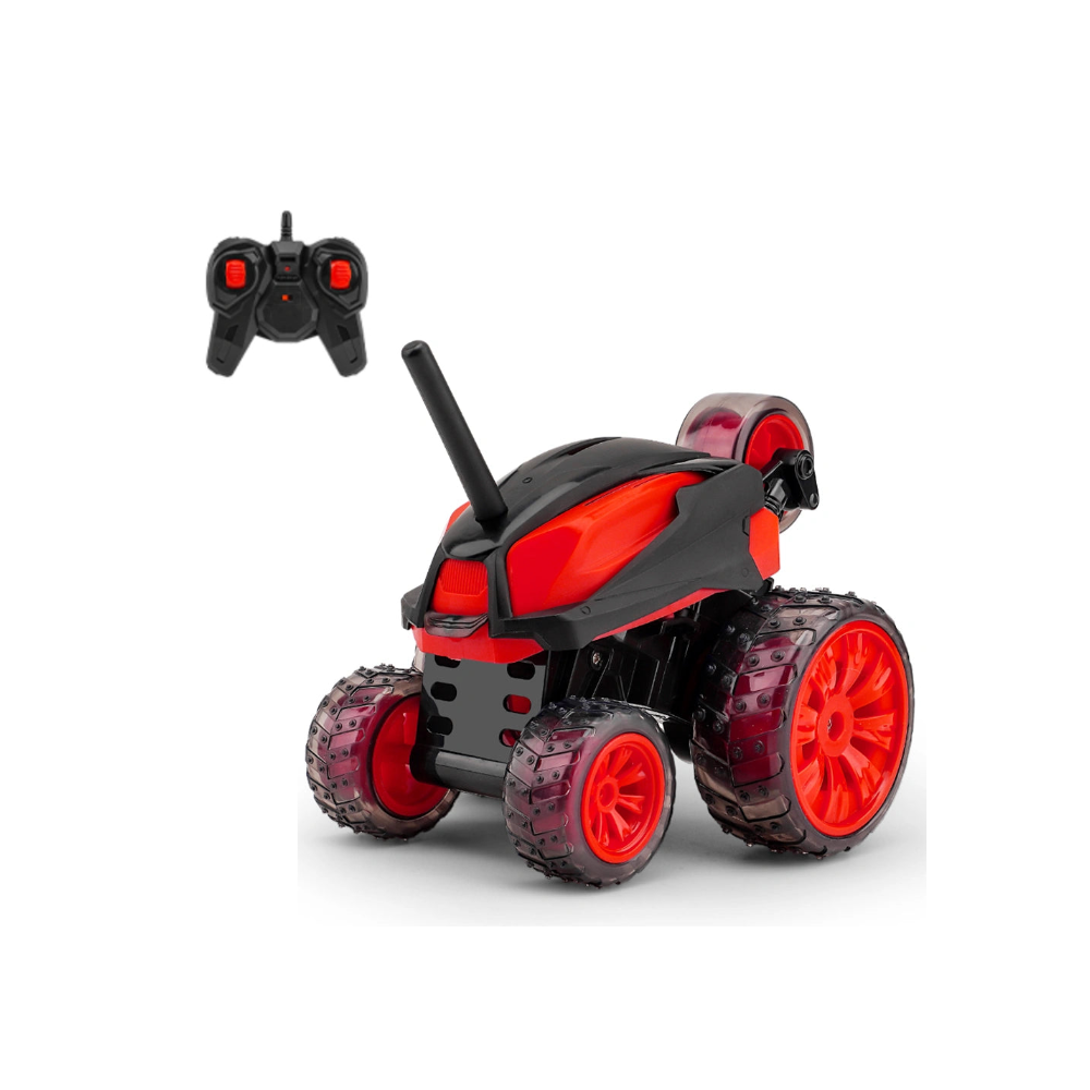 Y12 Five-Wheel Stunt Car, 360° Spin RC Car, High-Speed Drift Off-Road Vehicle Model Toy for Boys