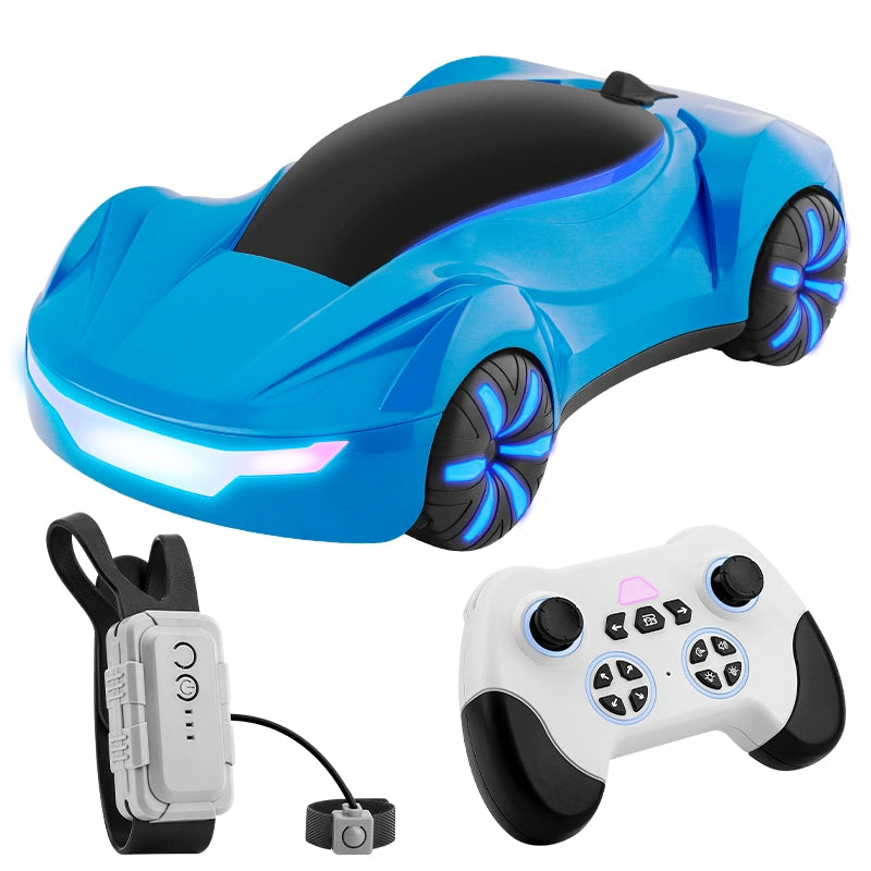 Y19 Dual Spray Drift Car, Gesture Sensing Stunt Supercar RC Racing Car Toy for Boys