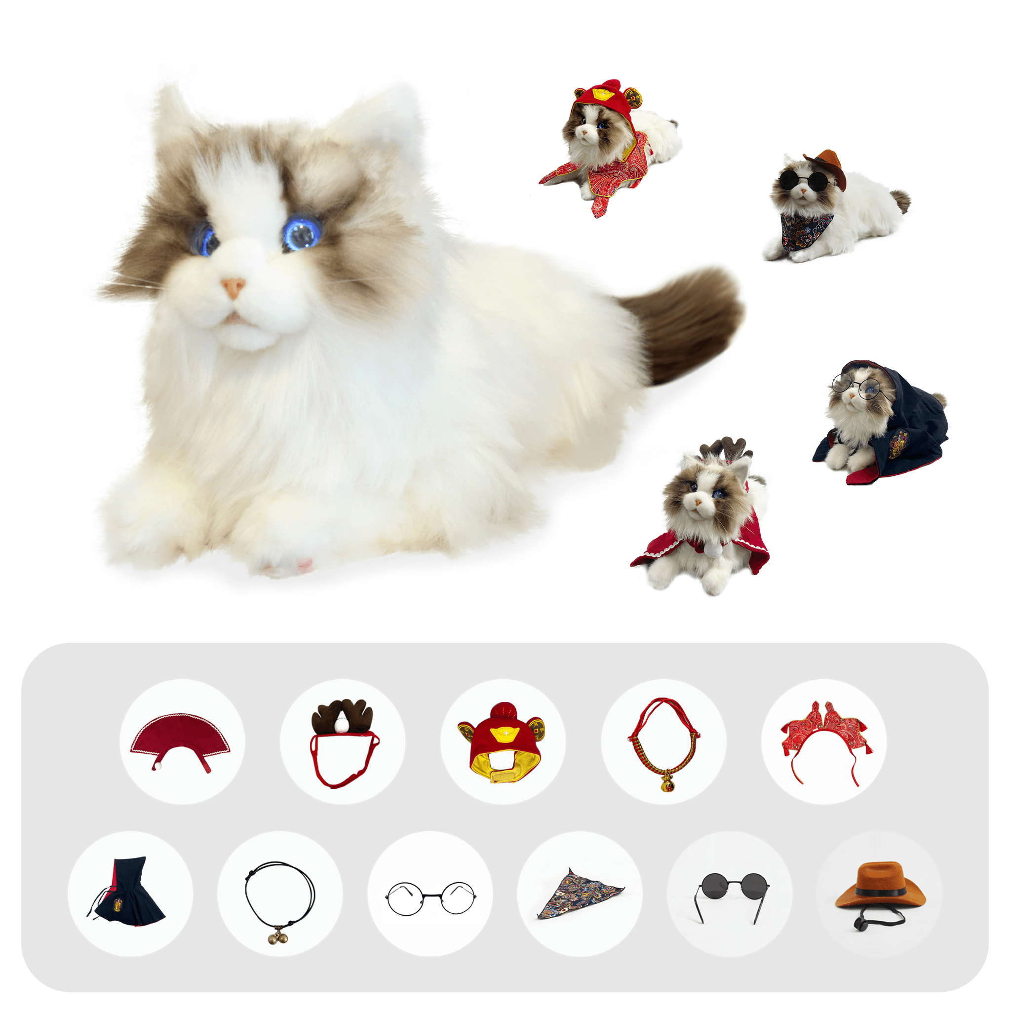 Elephant Robotics metaCat: Gift The Purr~Fect Companion Robotic Pet Cat Persian
