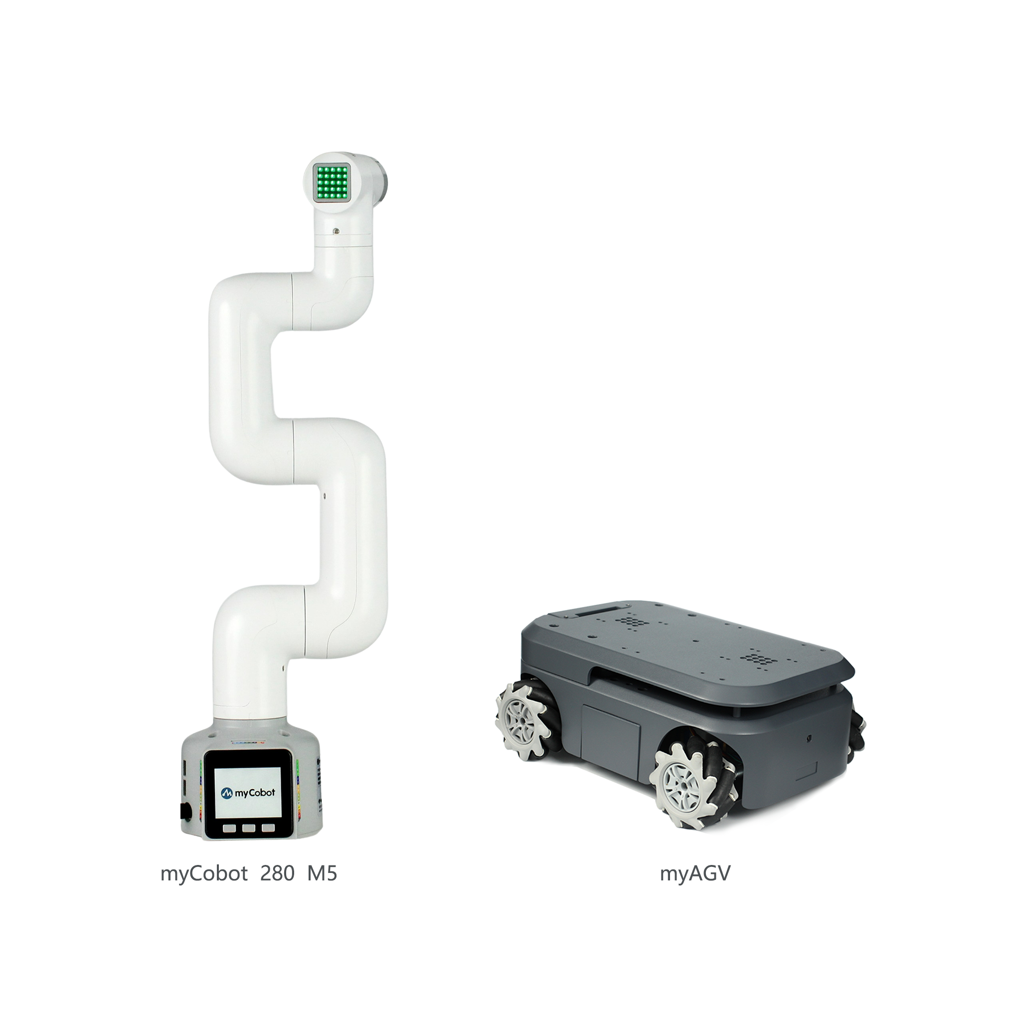 Elephant Robotics myCobot 280 M5Stack 2023 - 6 DOF Collaborative Robot ( Dual Screen Version)