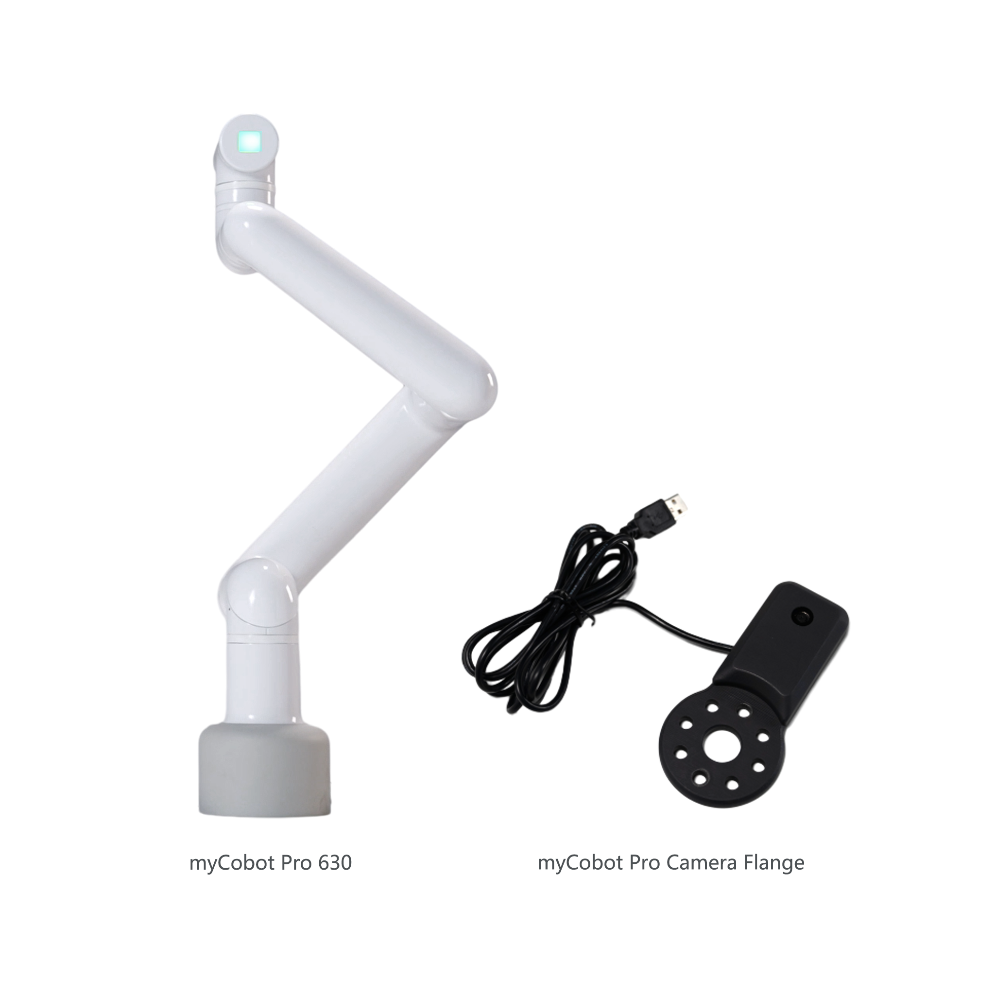 Elephant Robotics myCobot Pro 630 - 6 Dof Robotics Arm 2kg Payload Commercial Collaborative Robot (with Flat Base)