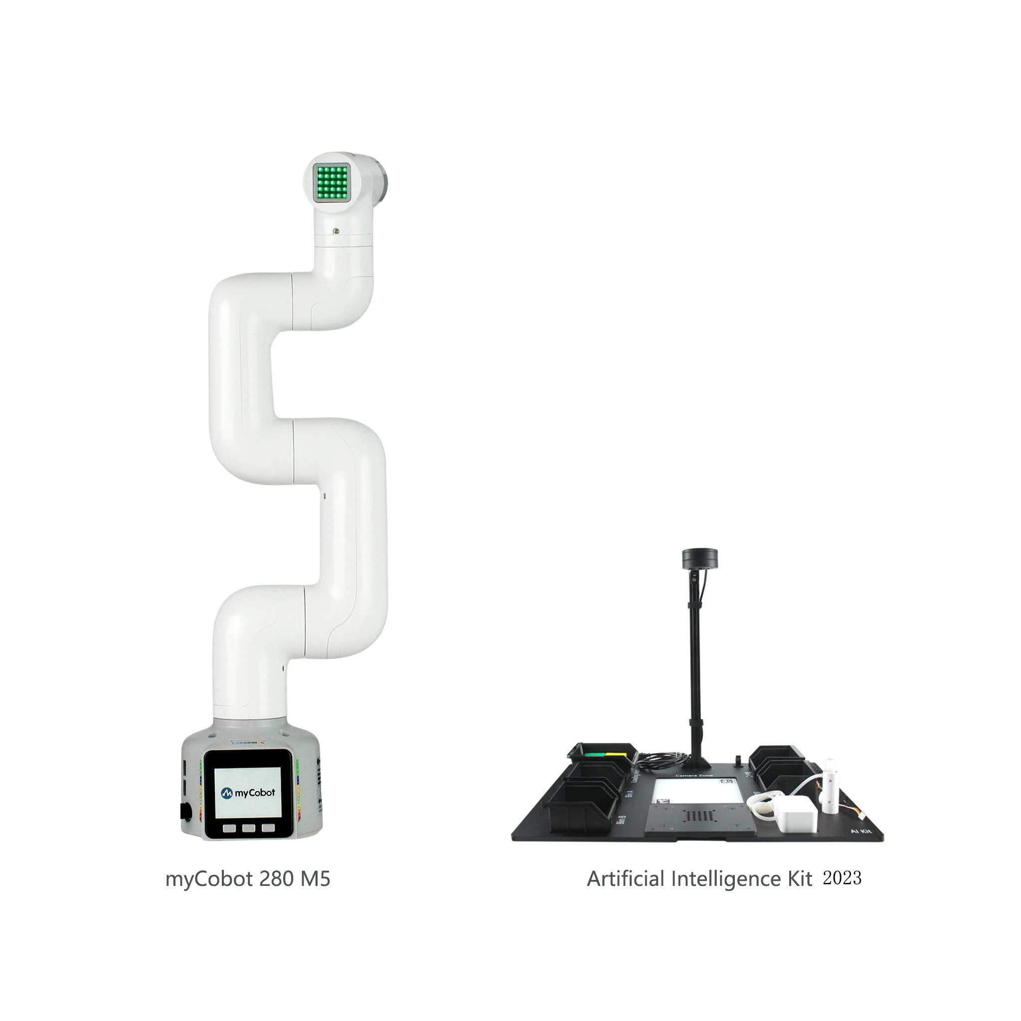 Elephant Robotics myCobot 280 M5Stack 2023 - 6 DOF Collaborative Robot ( Dual Screen Version)