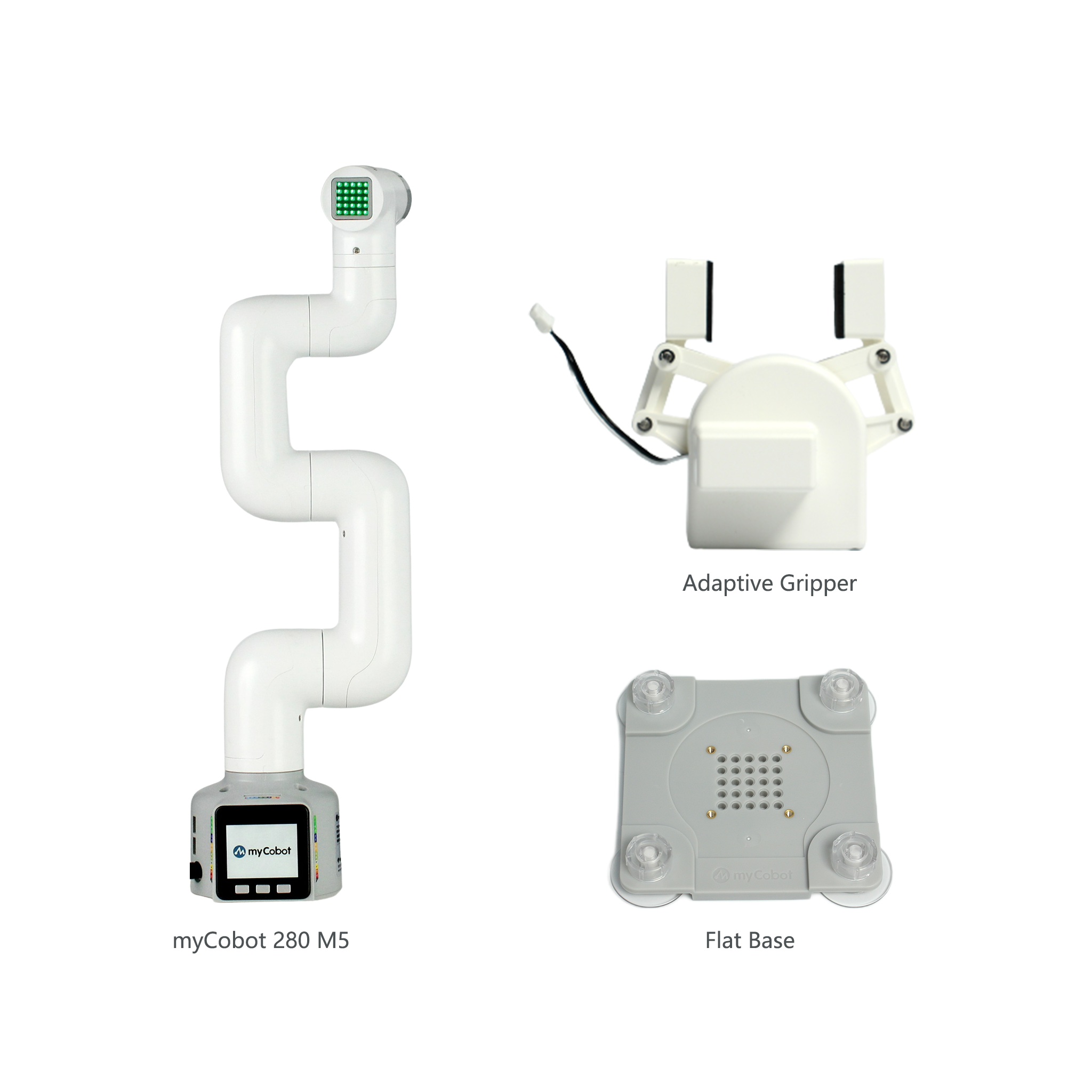 Elephant Robotics myCobot 280 M5Stack 2023 - 6 DOF Collaborative Robot ( Dual Screen Version)