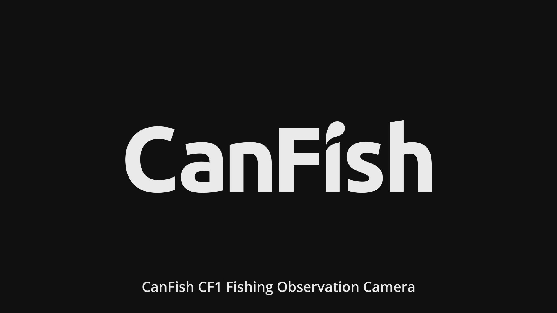 Load video: CanFish CF1 Artificial Intelligence Underwater Fishing Camera -1080P HD Fish Finder, Supports App Control