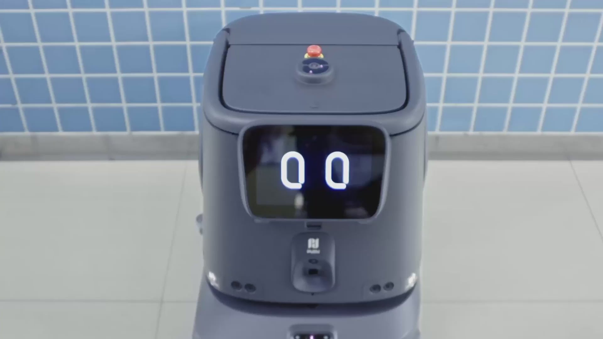 Load video: PUDU CC1 Pro Autonomous Cleaning Robot - Commercial Multi-Surface Floor Care