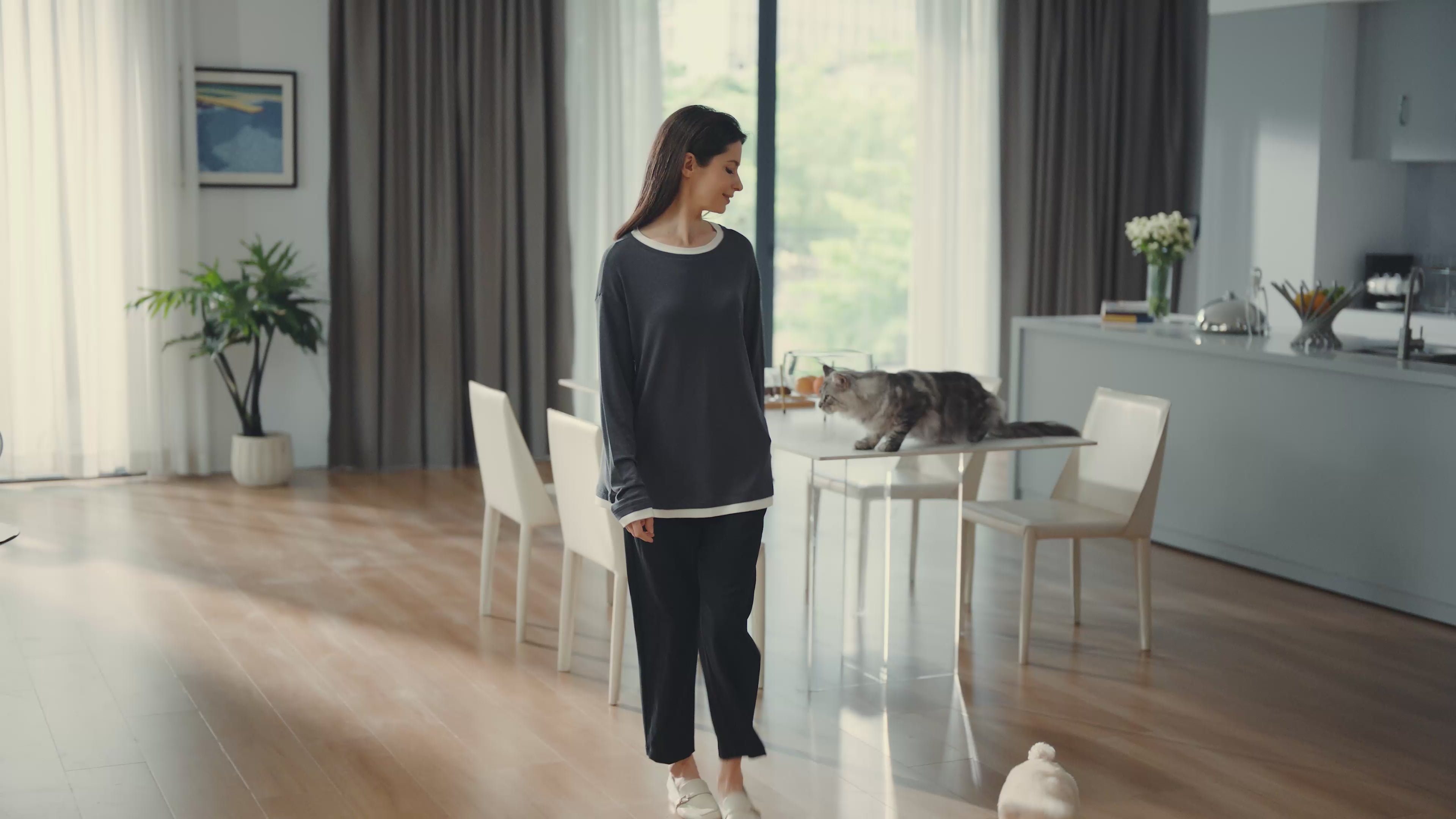 Load video: Enabot ROLA Mini Companion Robot