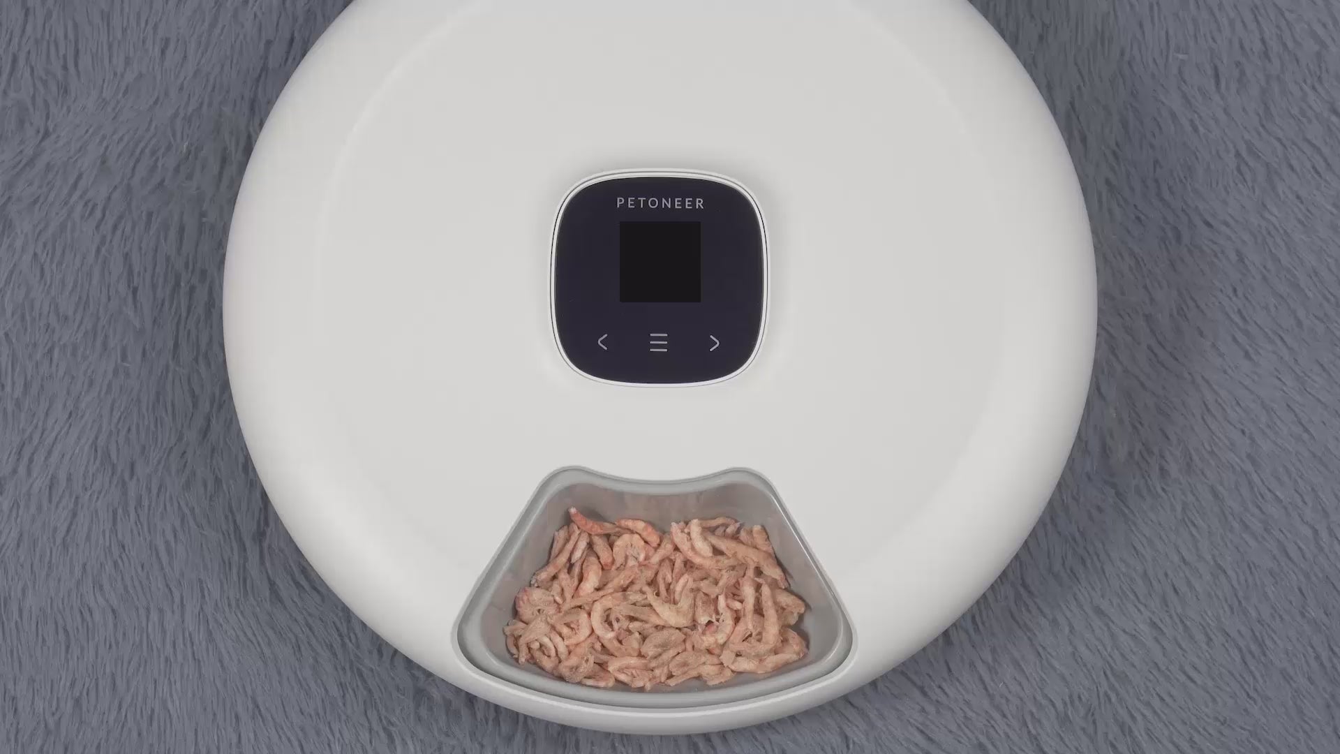 Load video: NutriSpin 6 Meal Automatic Pet Feeder - Rotating Tray with Bluetooth