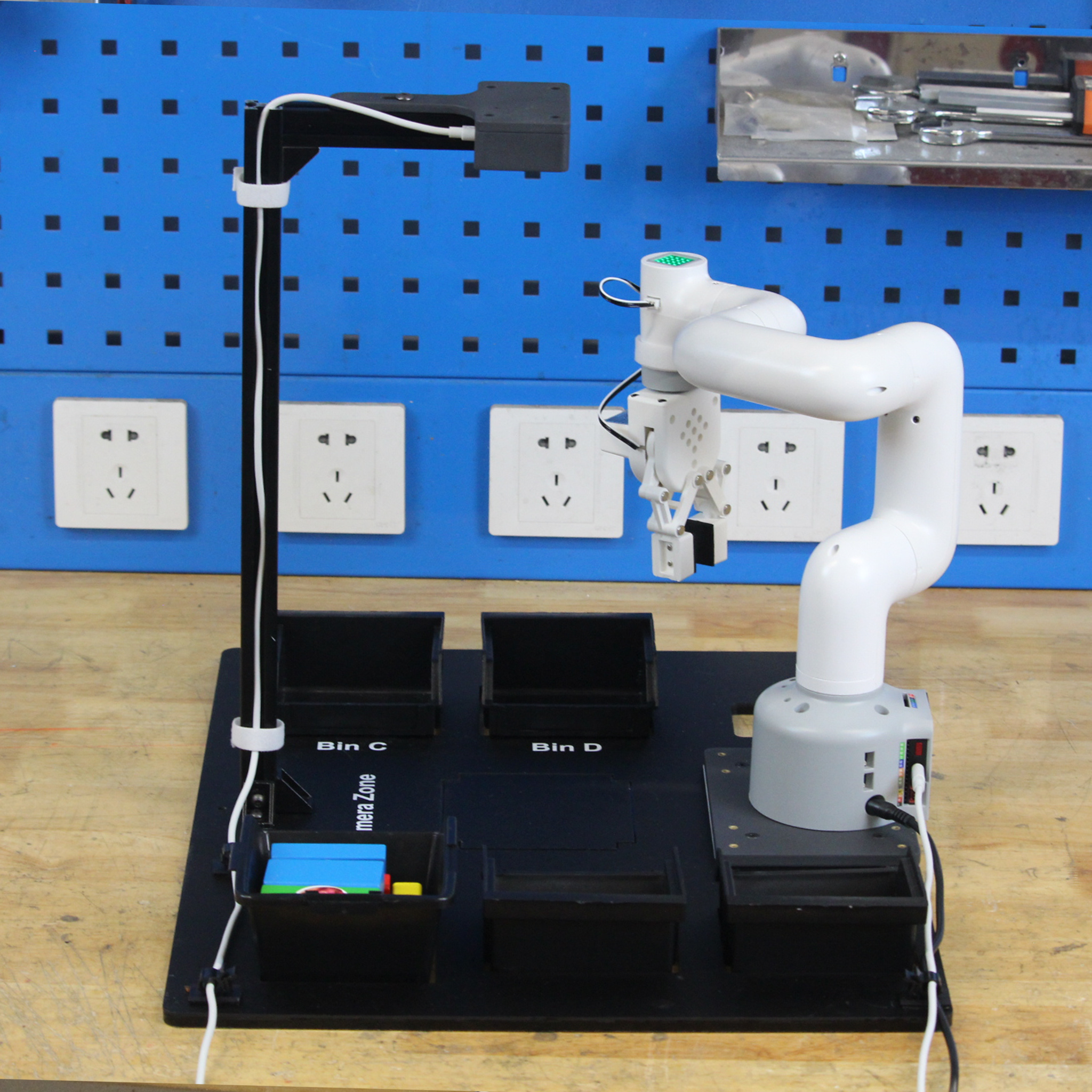 Artificial Intelligence (AI) 3D Vision Kit for myCobot 280/mechArm/myPalletizer Desktop Robotic Arms with Camera