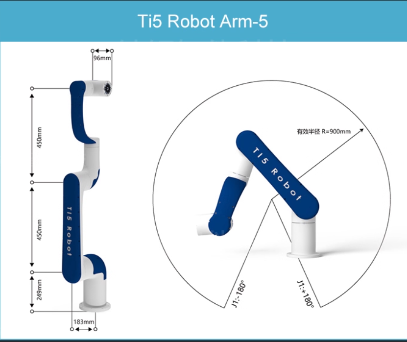Collaborative Robotic Arm  Ti5 Robot Arm-5